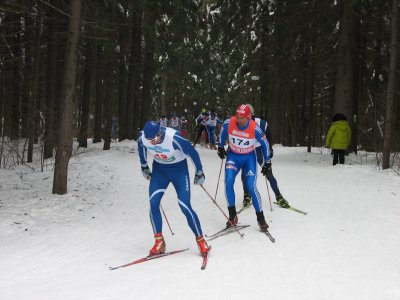 Эстафеты на Чемпионате СЗФО по лыжным гонкам 2015