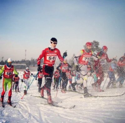 Скиатлон на молодёжном Первенстве России по лыжным гонкам