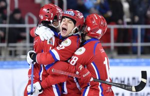 Сборная России выиграла ЧМ по хоккею с мячом