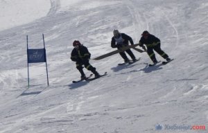 Турнир по горнолыжному спорту среди пожарных