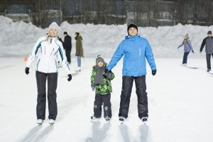 Открытие зимнего сезона на коньках