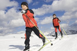 О пользе лыжных гонок для детей