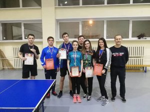 Студенты МАГУ соревновались в настольный теннис