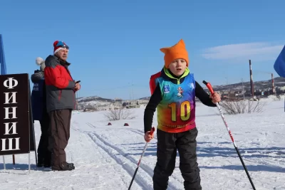 В Кольском районе на старт лыжных гонок вышли 95 дошкольников