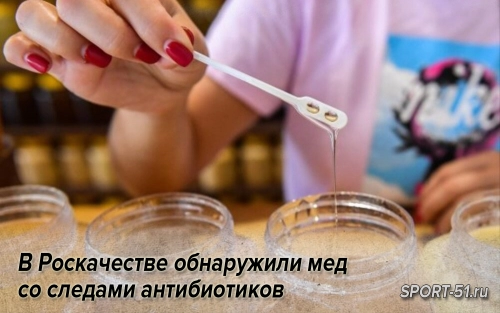 В Роскачестве обнаружили мед со следами антибиотиков