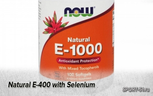 Natural E-400 with Selenium