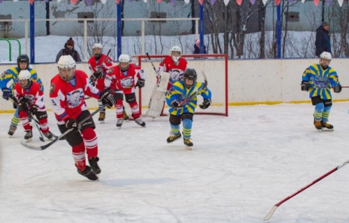Рождественский  блиц-турнир по хоккею с шайбой среди детских команд